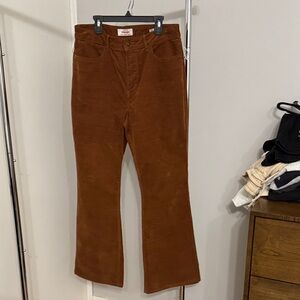 Wrangler women’s flare high waisted pants size 10/32